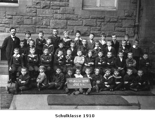 Gutenberg Schulklasse 1910